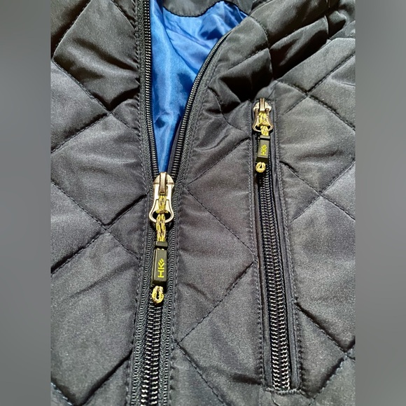 🔥Hawke & Co. Blue Diamond Quilted Puffer Jacket Coat🔥 - Picture 7 of 16